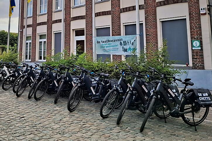 testkaravaan gemeenten