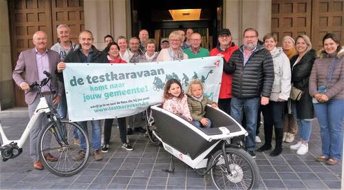 start testkaravaan Blankenberge