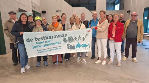 testkaravaan gemeenten