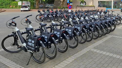 fietsvloot testkaravaan gemeenten